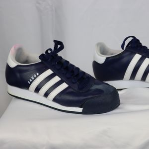 Adidas Samoa Mens 8.5 Blue And White
